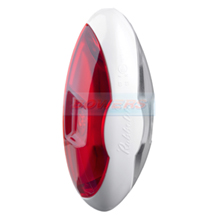 Rubbolite M899W Red/White LED End Outline Side Marker Light/Lamp